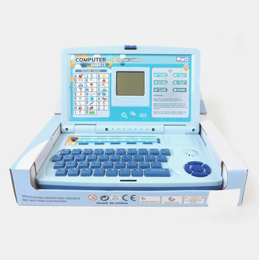 20 Activities Kids English Learning Computer - Blue